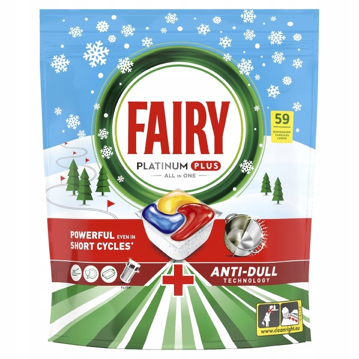 Kapsułki Fairy platinum plus lemon tabletki do zmywarek