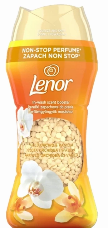 Lenor perełki zapachowe 195g gold orchid & vanilia żółte