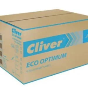 Ręczniki ZZ papierowe składane szare Cliver eco optimum a4000