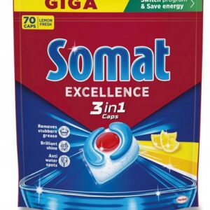 Tabletki do zmywarki Somat excellence lemon